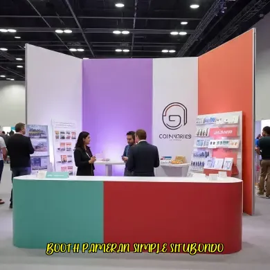 Booth Pameran Simple Situbondo